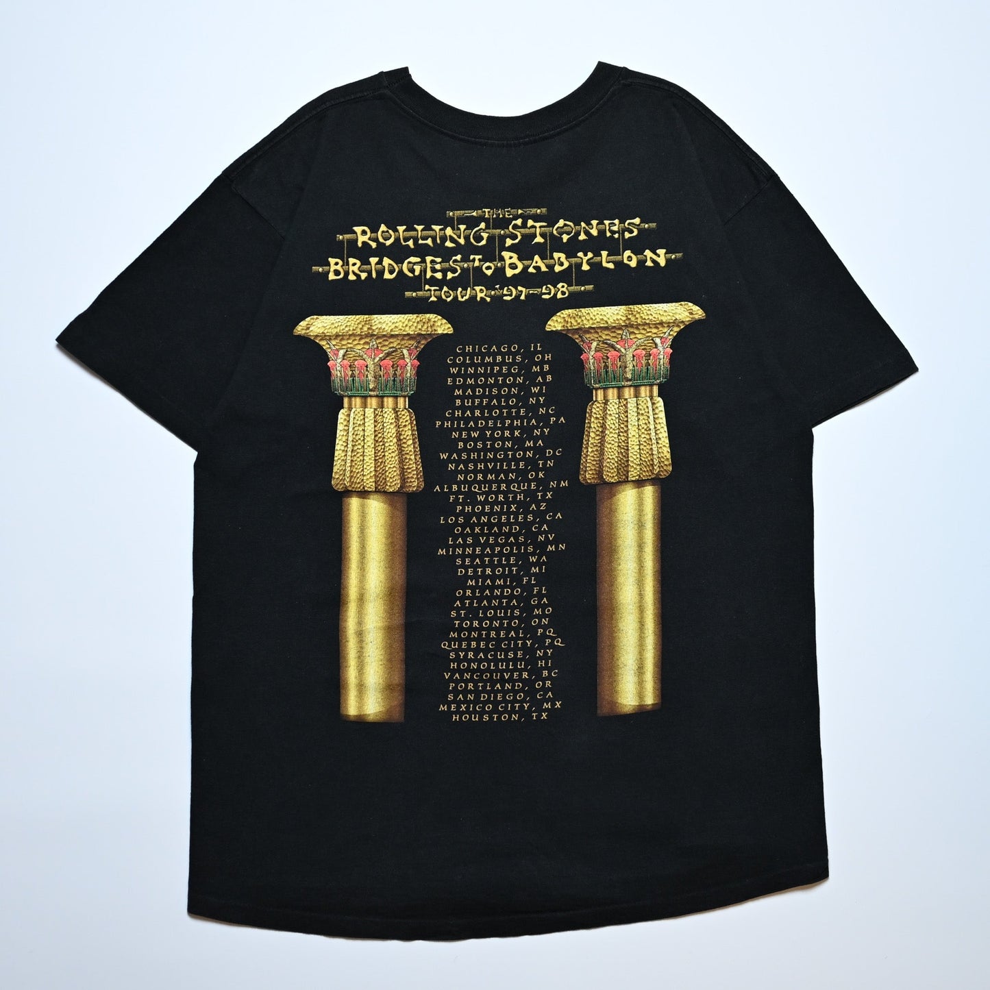 ROLLING STONES 1997 BRIDGES TO BABYLON WORLD PREMIERE anvil LARGE(b_002)