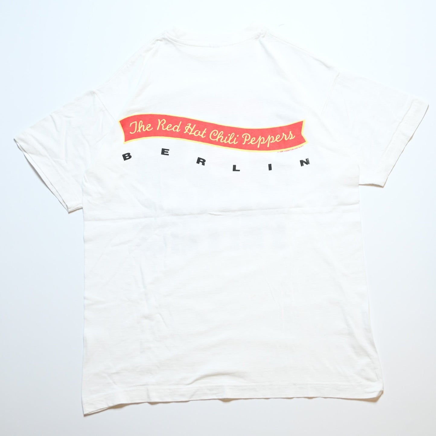 RED HOT CHILI PEPPERS ONE HOT MINUTE BERLIN WHITE BG EURO (o_1020)