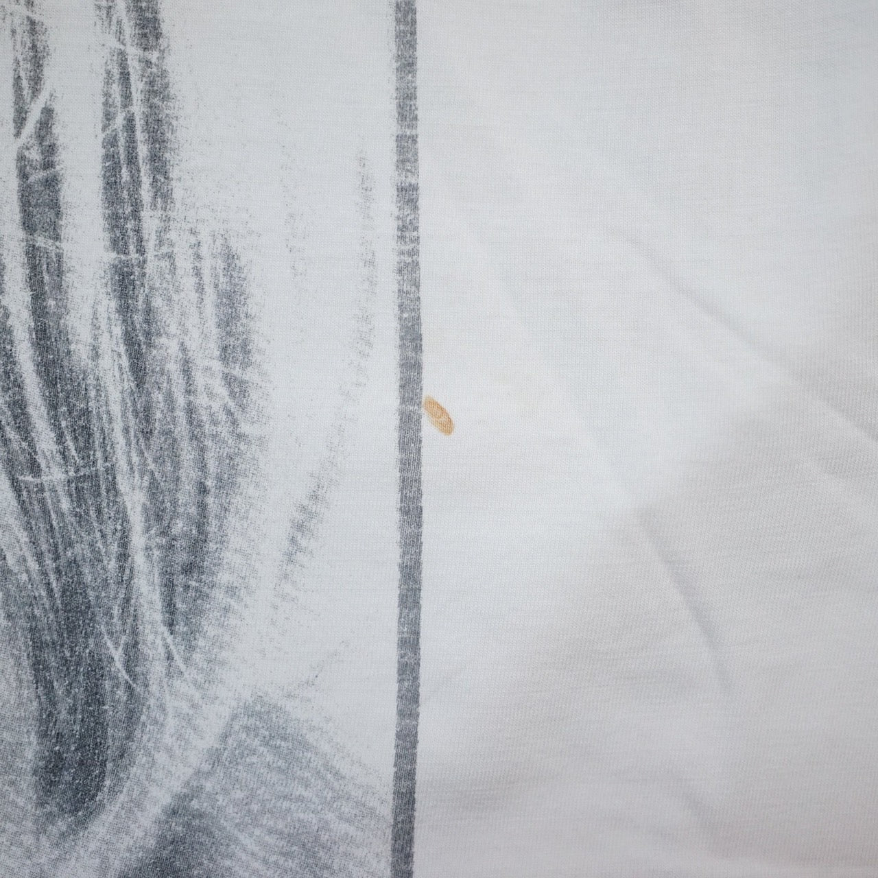 NIRVANA KURT COBAIN MEMORIAL WHITE EURO FITS EURO XL DAMAGE(b_1231)