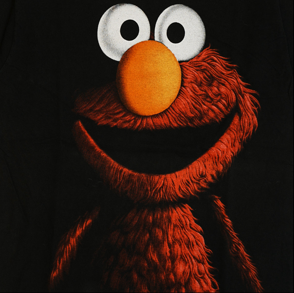SESAME STREET ELMO DARK BIG PRINT (b_0613)
