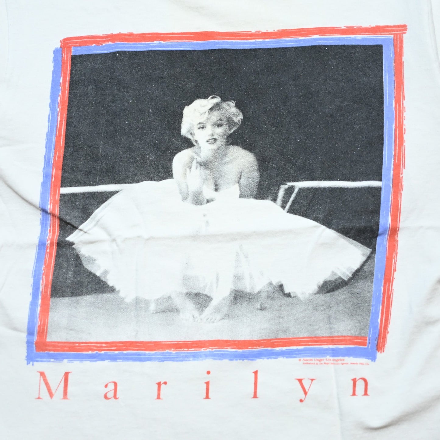 Marilyn Monroe White FOTL White Aaron Unger MEDIUM (g_1127)