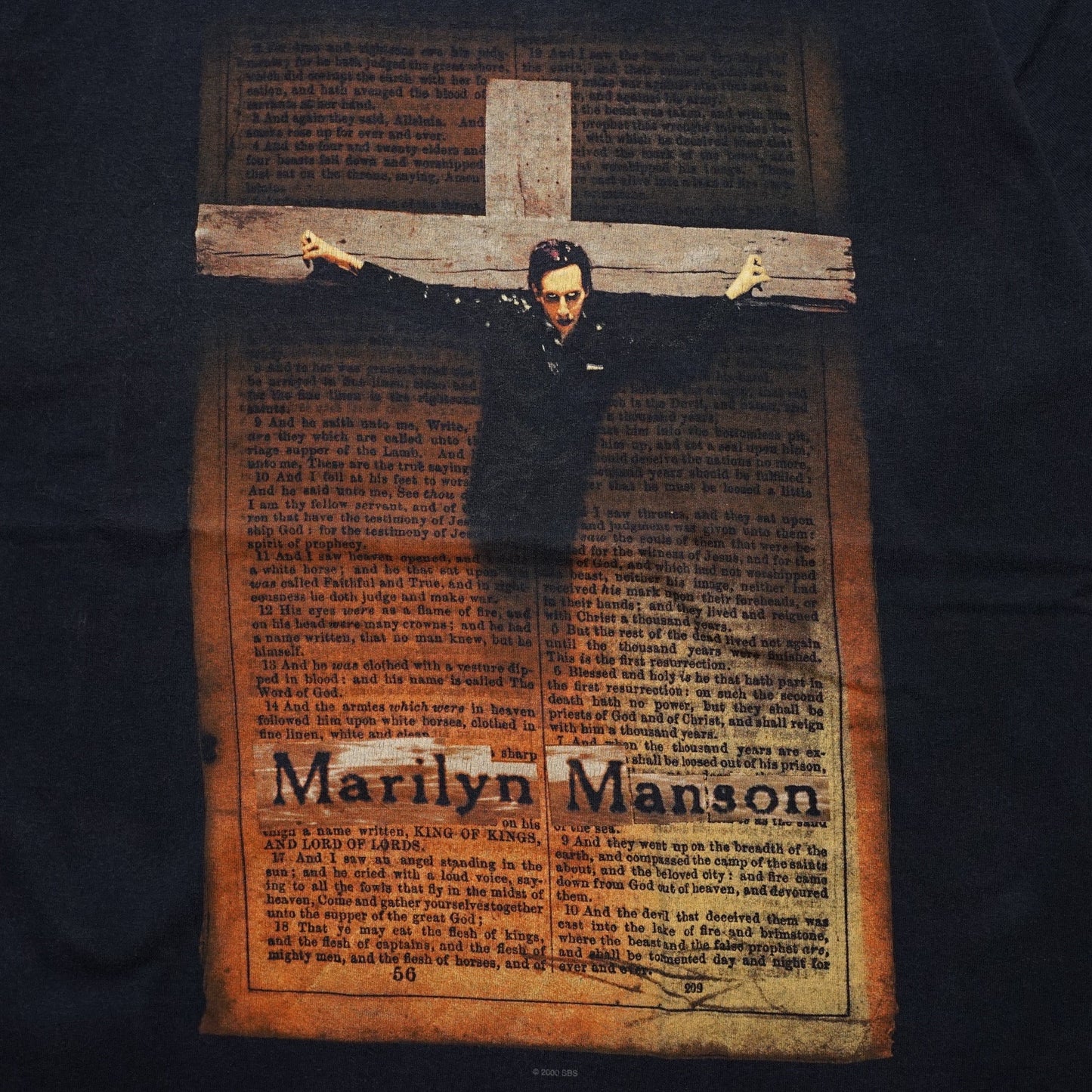 MARILYN MANSON 2000 YOU'RE BORN AGAIN NOW DIE AGAIN WINTERLAND XL (k_1228)