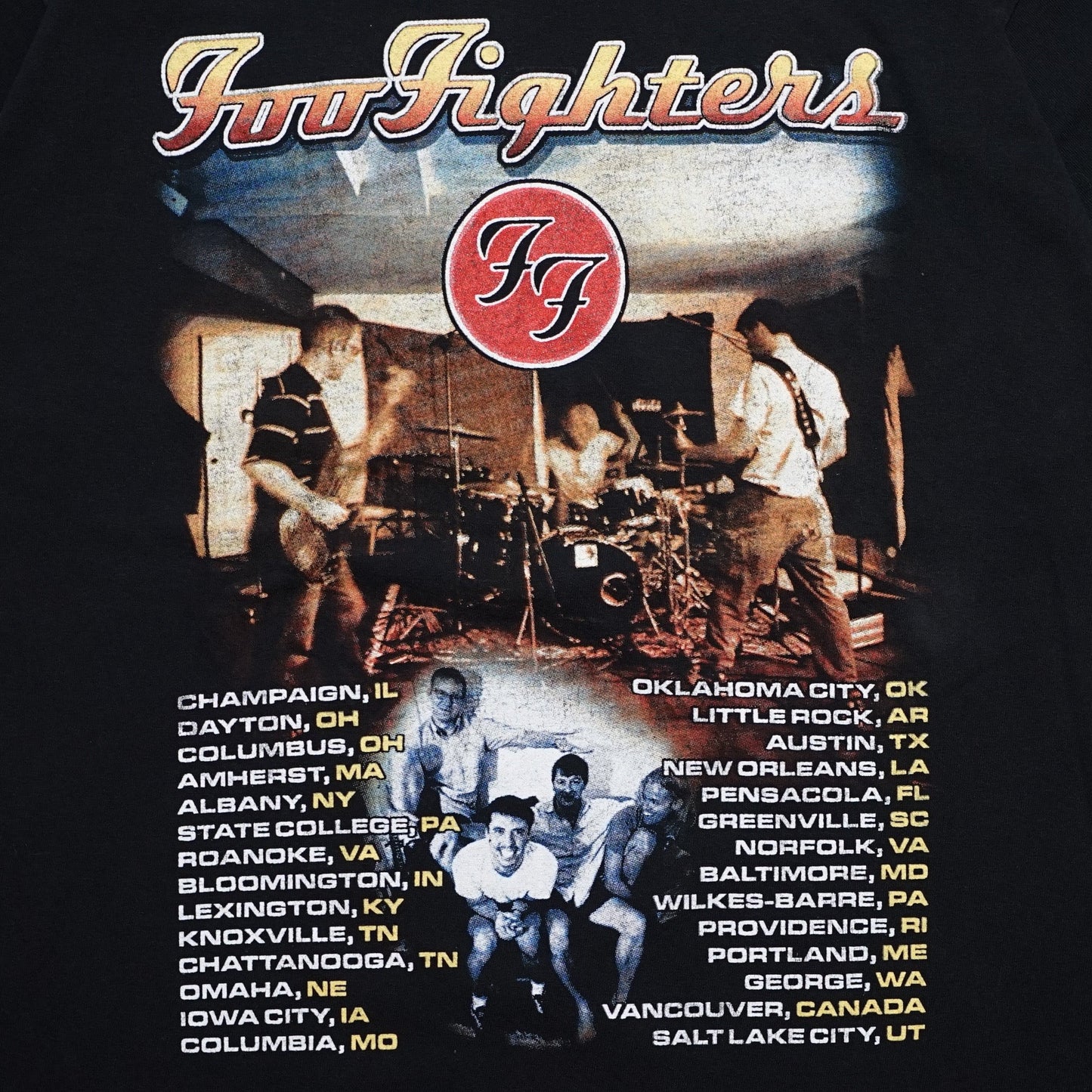 RED HOT CHILI PEPPERS × FOO FEITERSEURO BOOTLEG L-XL (o_1214)