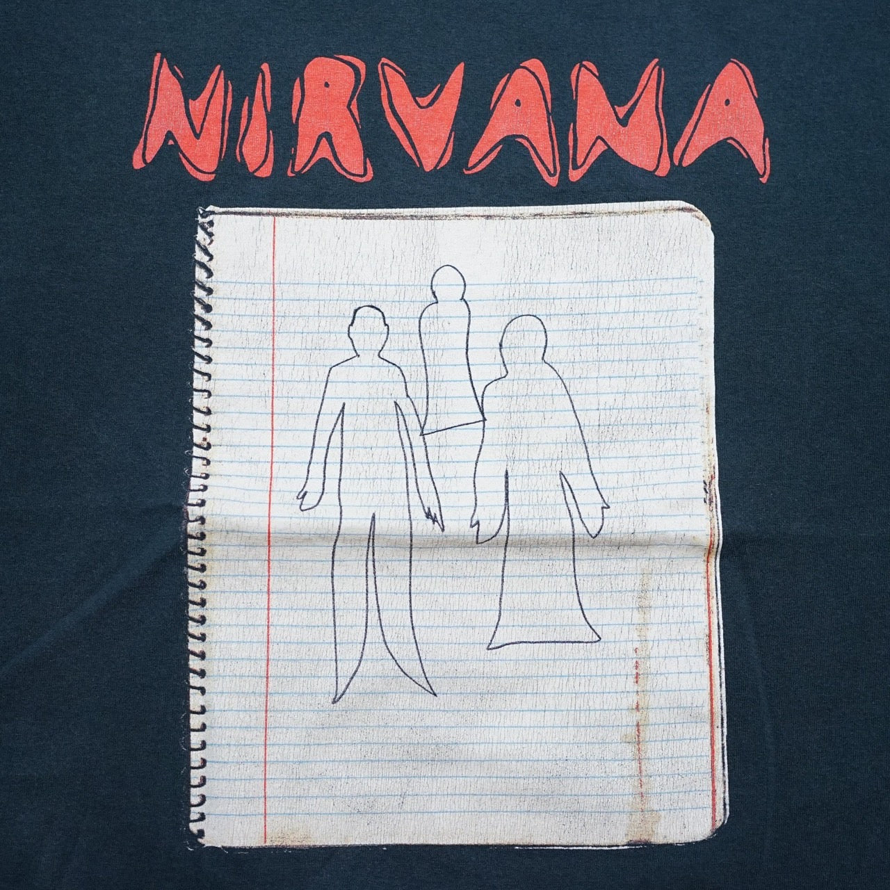 NIRVANA NOTE DOUBLE SIDE THE END OF MUSIC ANVIL LARGE (k_0603)