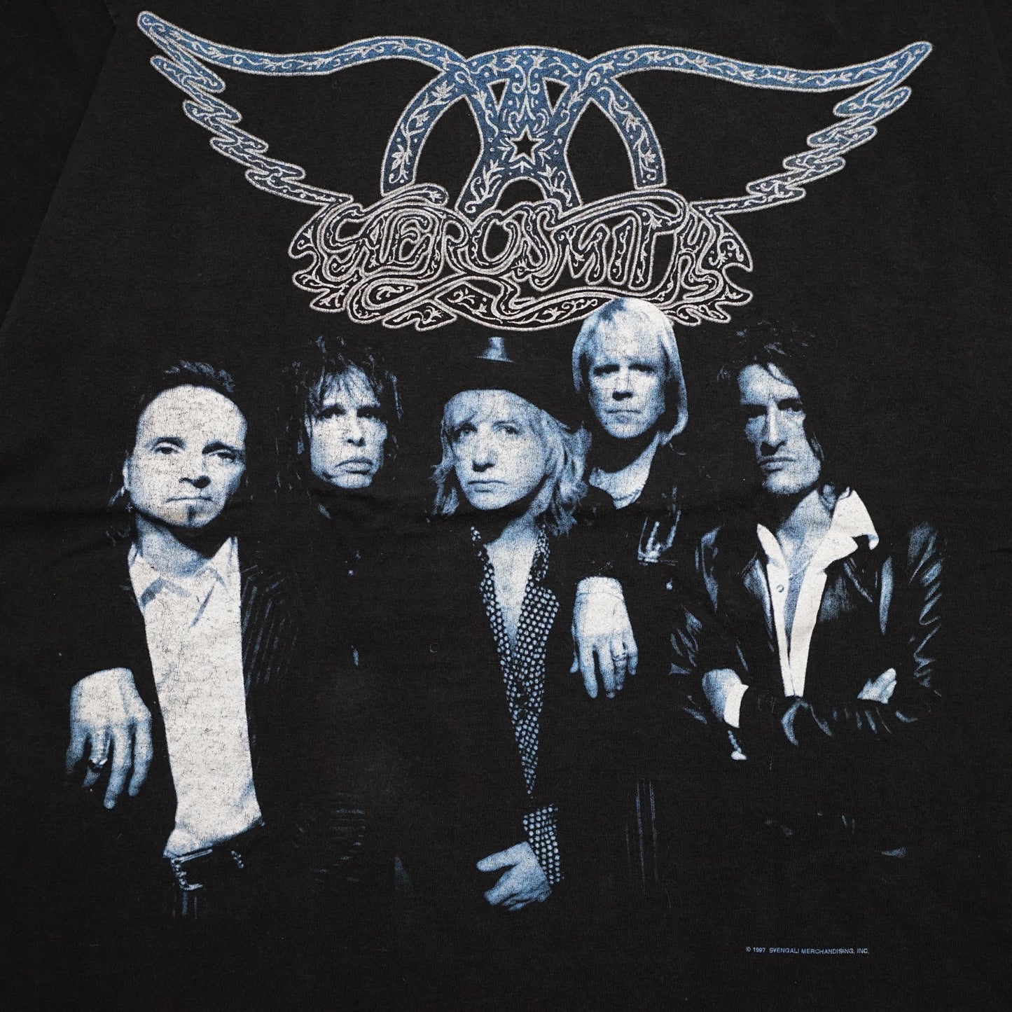 AEROSMITH 1997 Nine Lives WORLD TOUR TULTEX LARGE (k_1219)