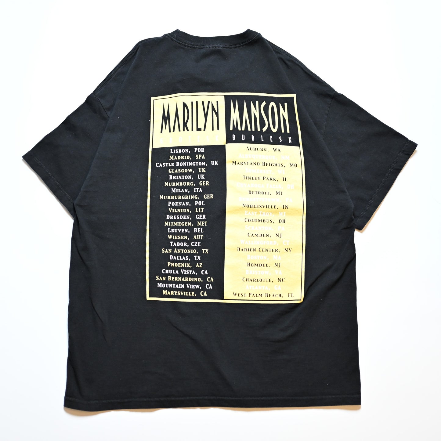 MARILYN MANSON 2003 THE GOLDEN AGE OF GROTESQUE TENNESSEE RIVER XL (o_1112)