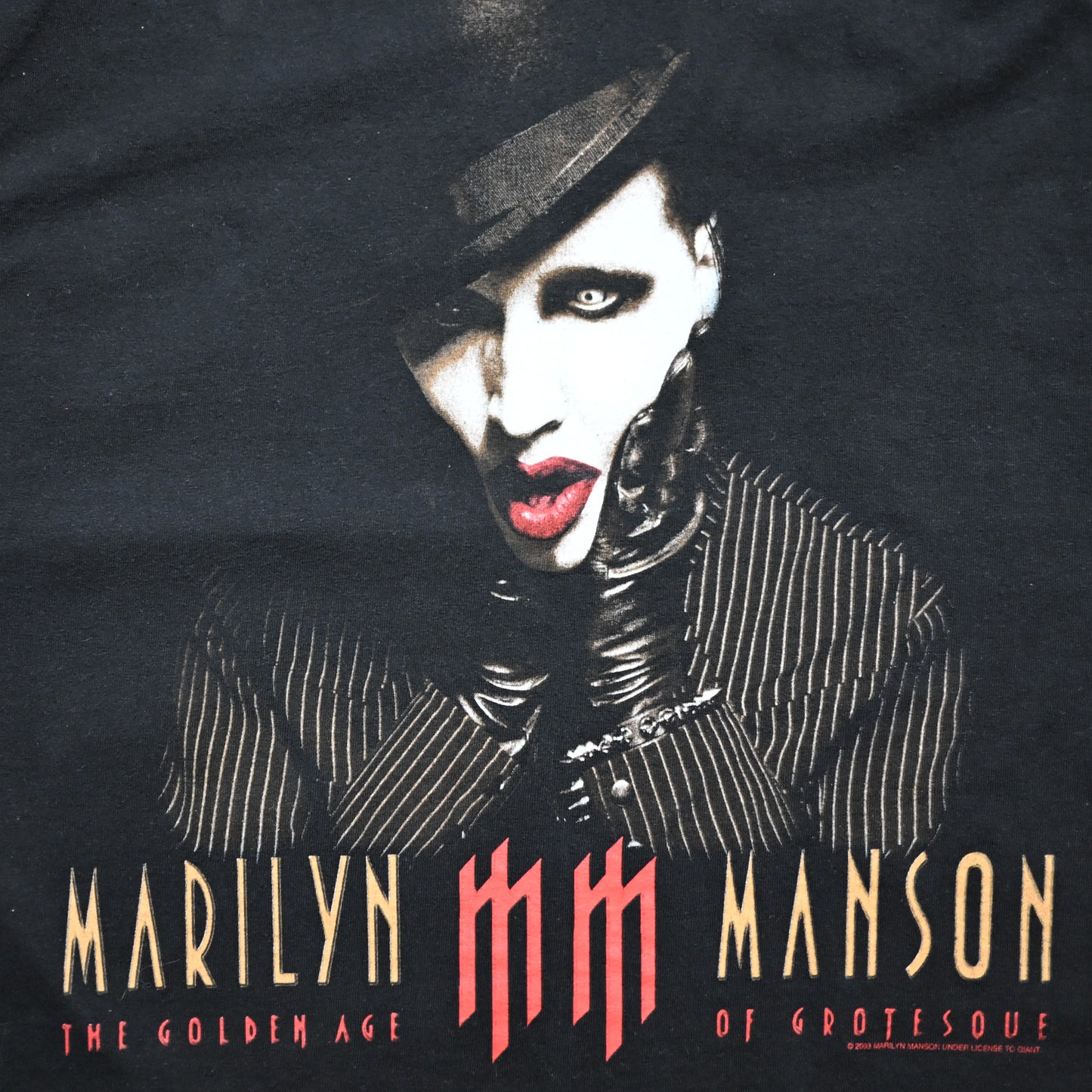 MARILYN MANSON 2003 THE GOLDEN AGE OF GROTESQUE TENNESSEE RIVER XL (o_1112)