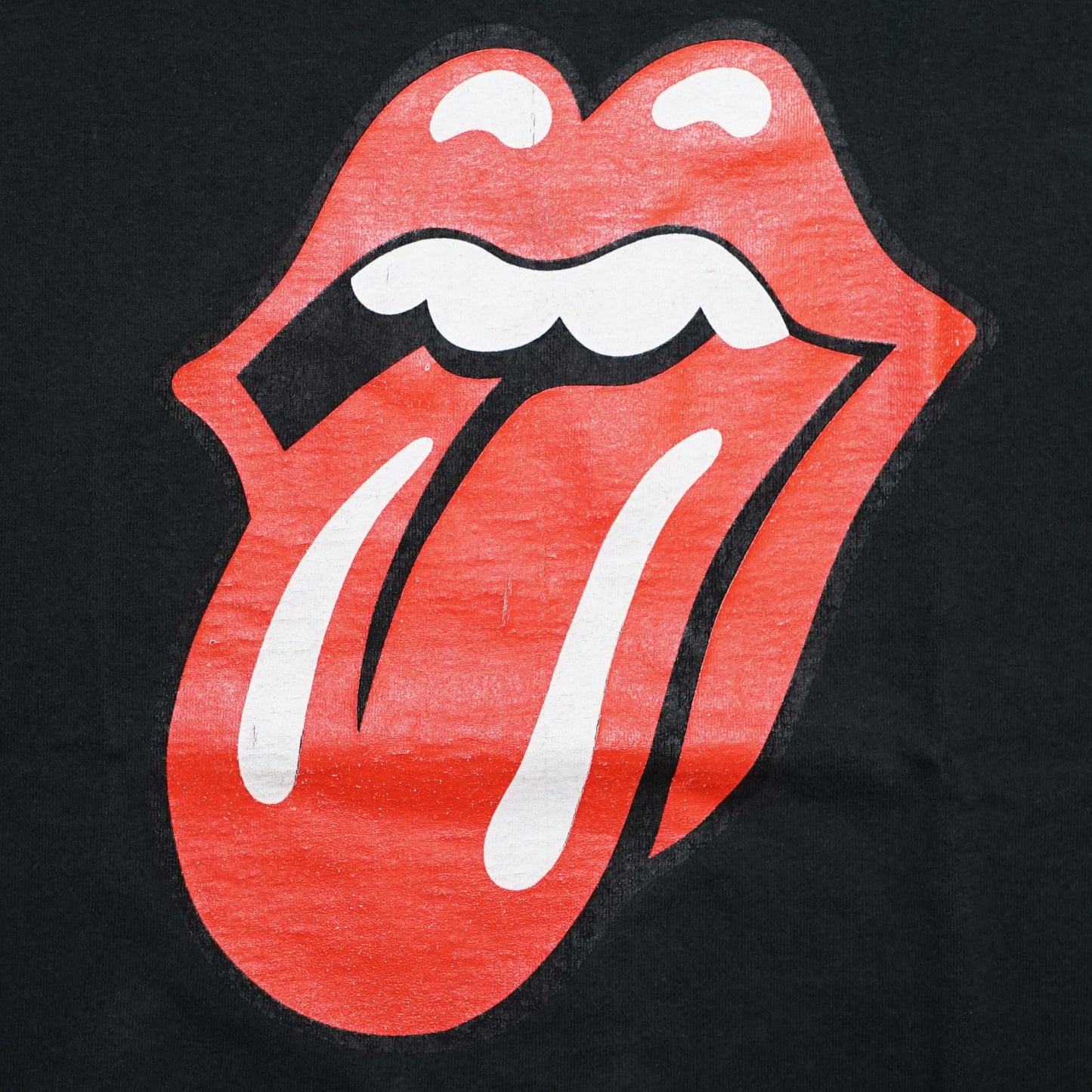 ROLLING STONES LIP & TONGUE BACK AIR PLANE BRIDGE TO BABYLON WORLD TOUR ANVIL XL (oc_1203)