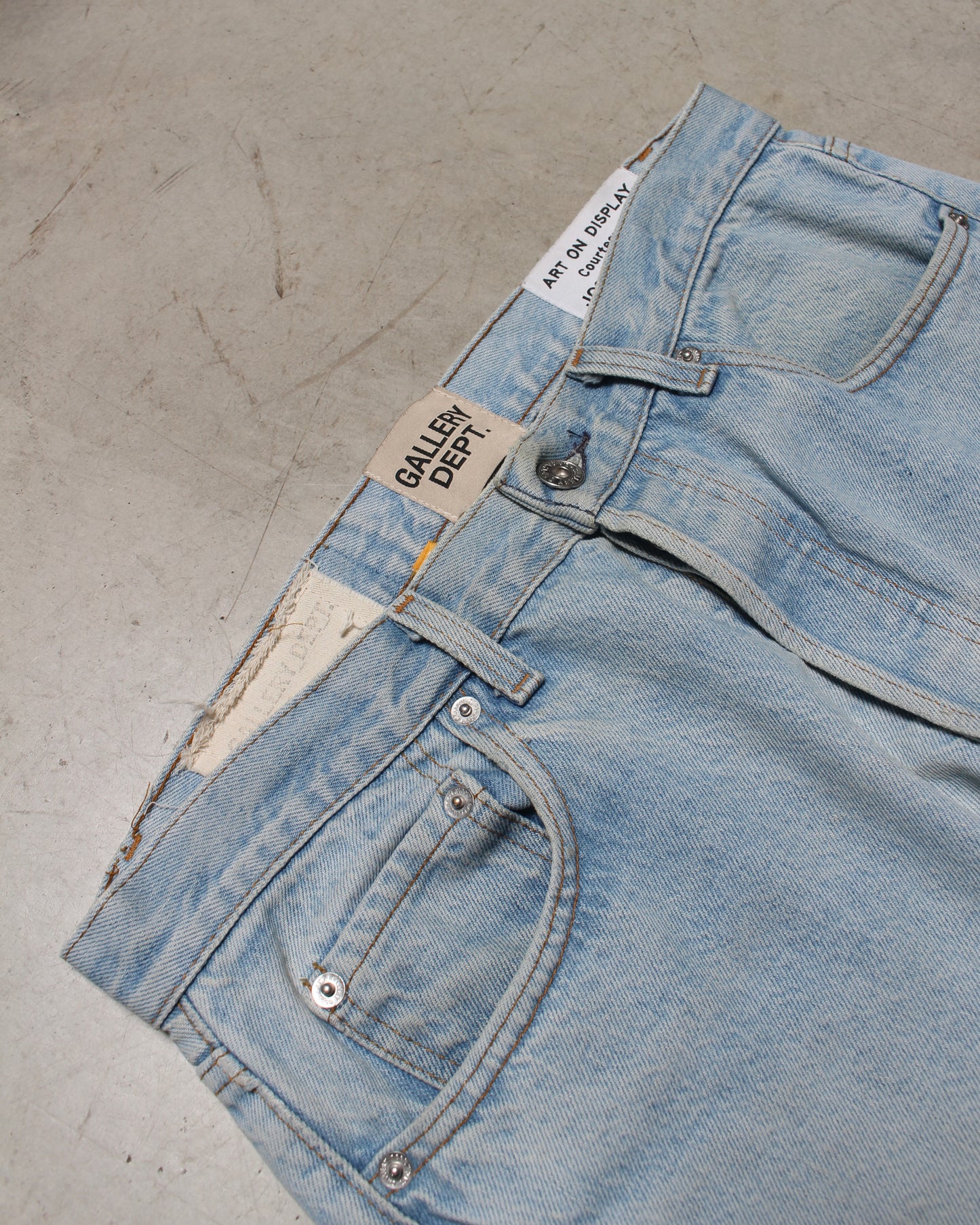 GALLERY DEPT フレアパネルジーンズ 30