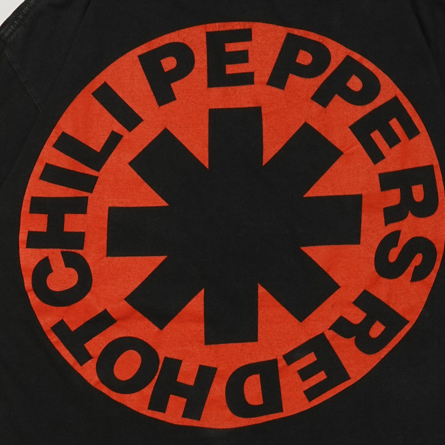 RED HOT CHILI PEPPERS 1990 MEMBER PORTRAIT CURVING LOGO EURO XL (n_50902)