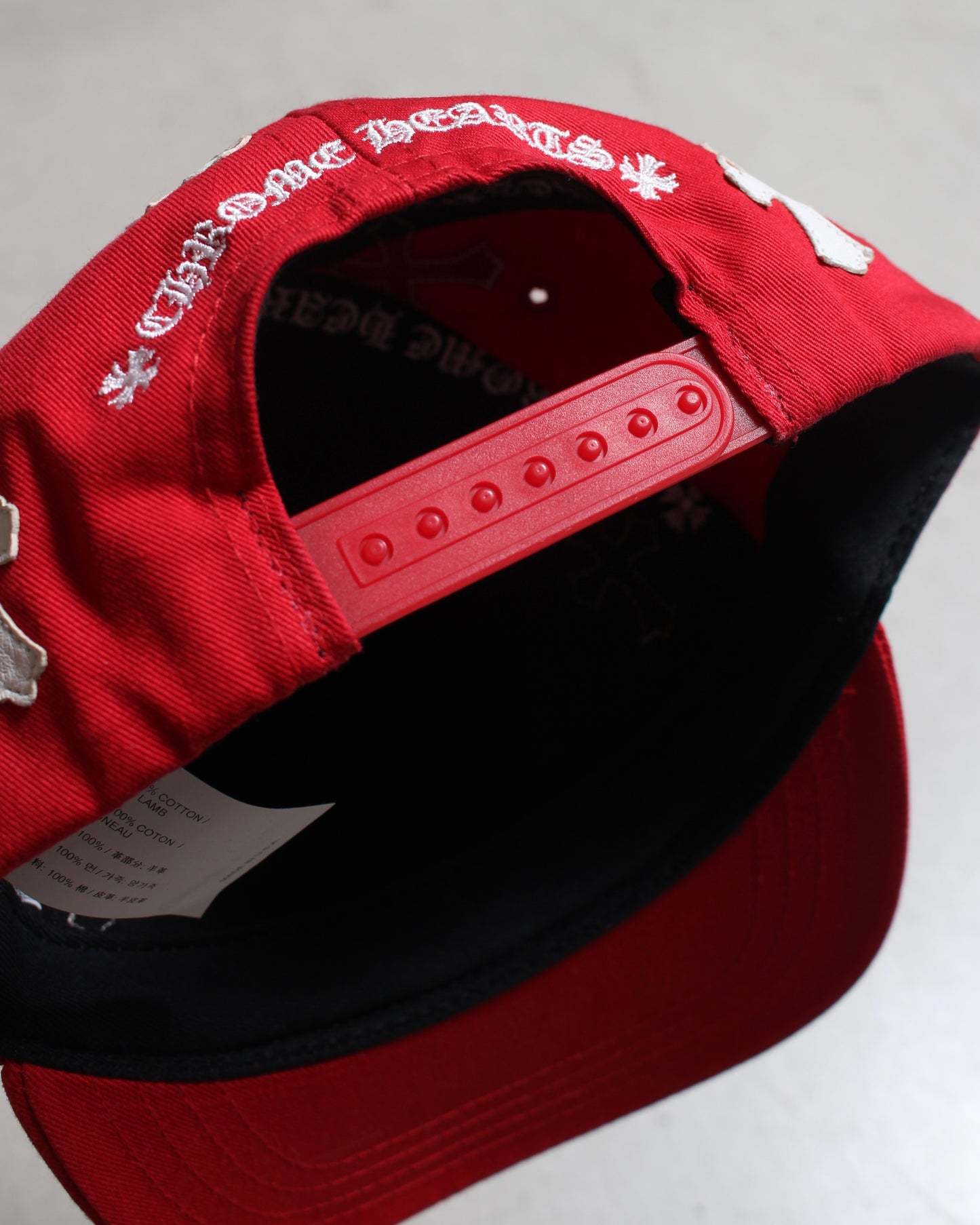 Chrome hearts Cross Patch Baseball Cap