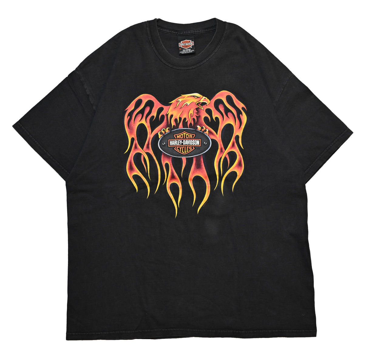 HARLEY DAVIDSON FLAME EAGLE FARIBAULI MINESOTA ORIGINAL XL (k_1216)