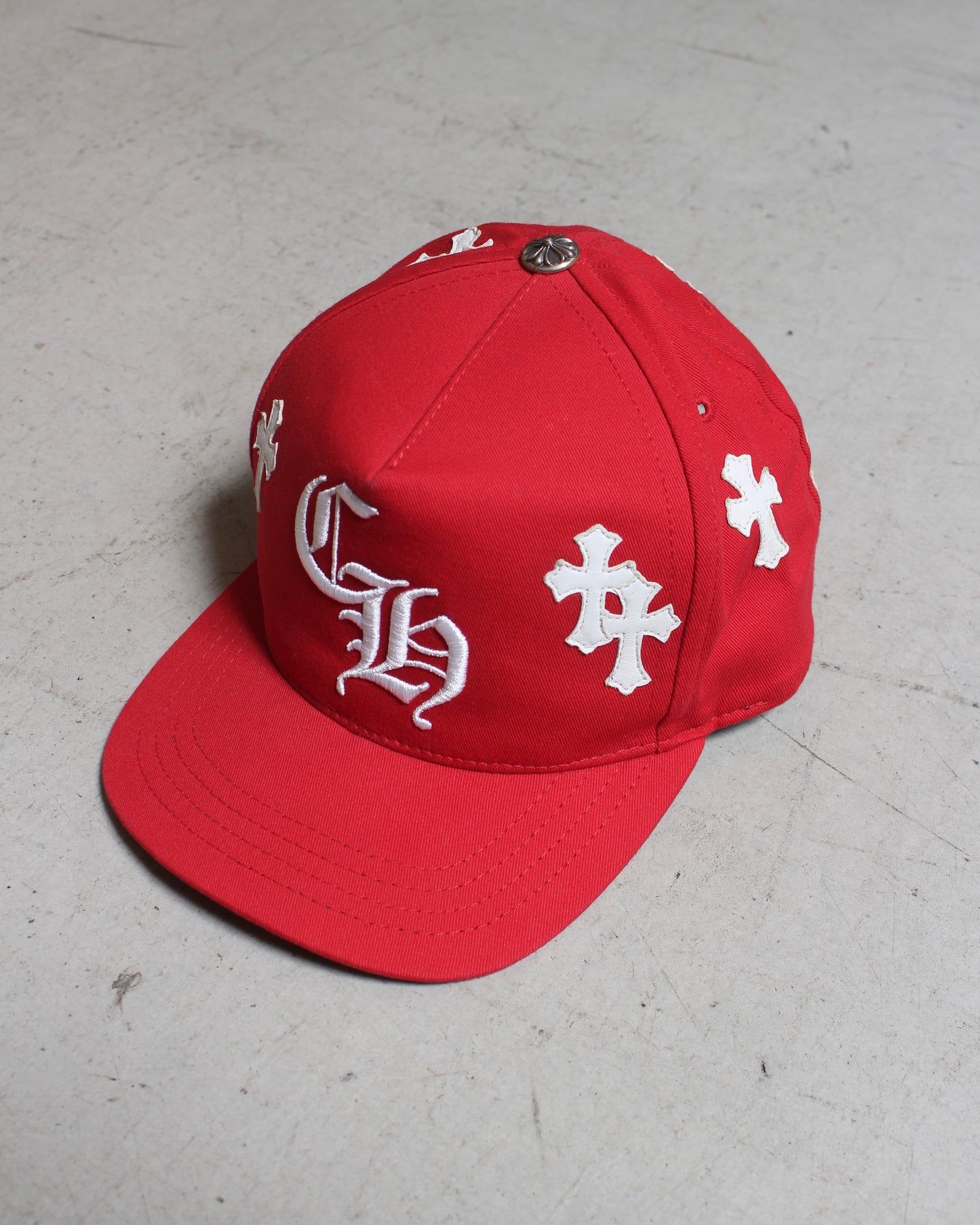 Chrome hearts Cross Patch Baseball Cap
