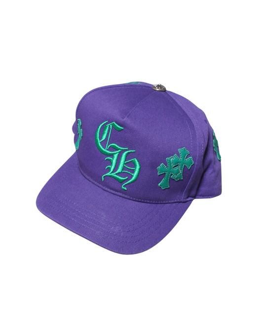 CHROME HEARTS 
CROSS PATCH BASEBALL CAP