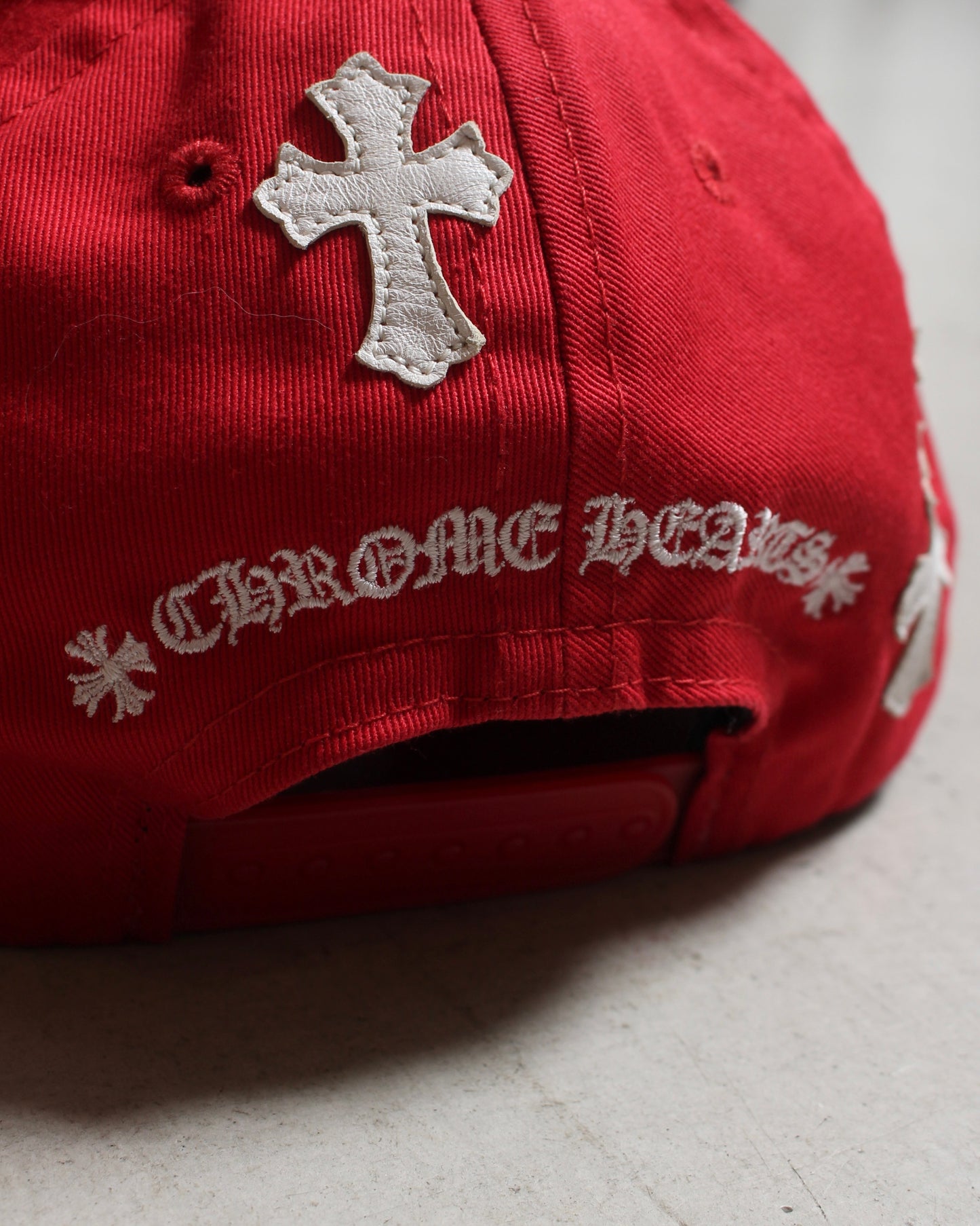 Chrome hearts Cross Patch Baseball Cap