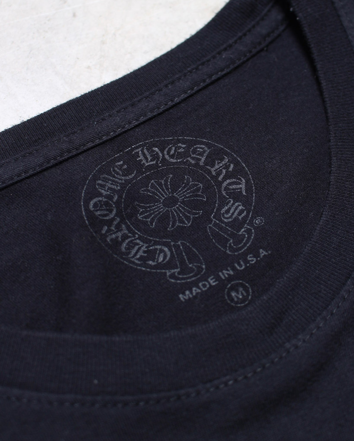 Chrome Hearts triple cross logo tee M