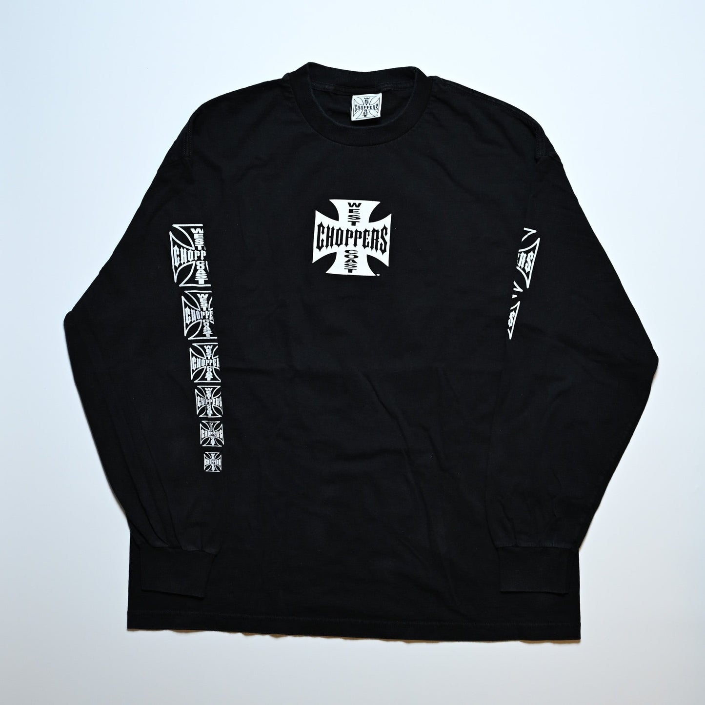 WEST COAST CHOPPERS IRON CROSS LONG BEACH, LA LS ORIGINAL XL (b_1113)