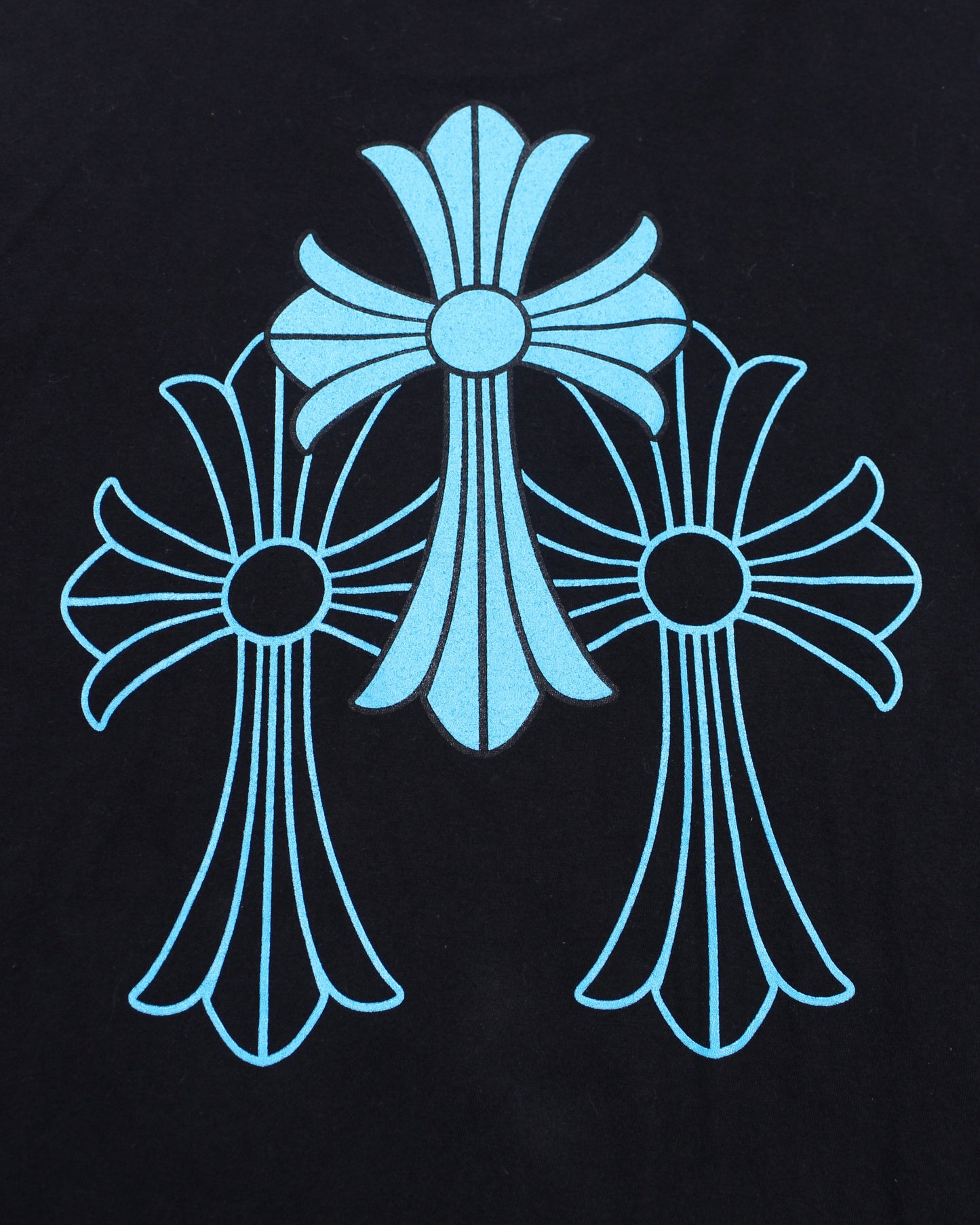 Chrome Hearts triple cross logo tee M