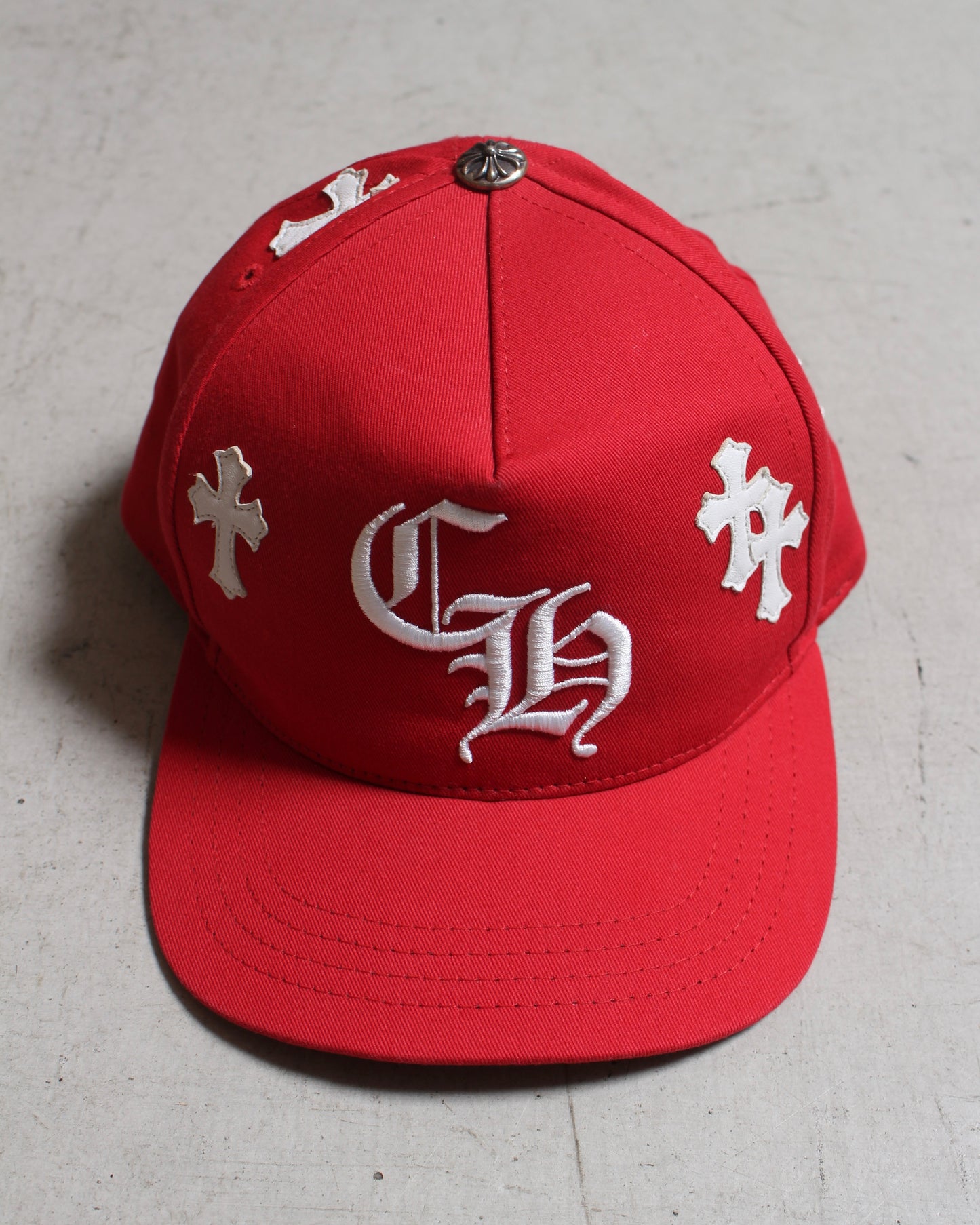 Chrome hearts Cross Patch Baseball Cap