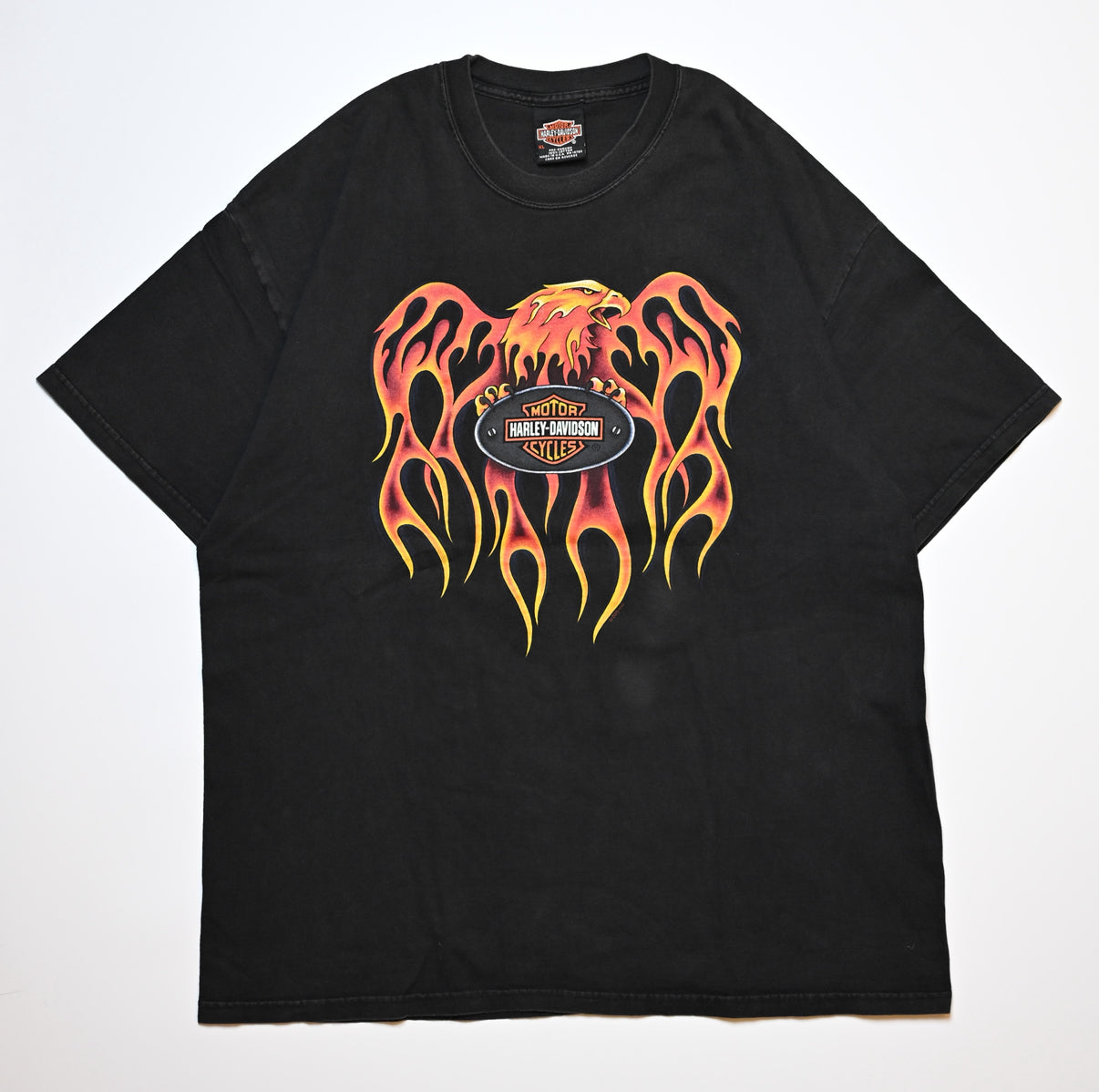 HARLEY DAVIDSON FLAME EAGLE FARIBAULI MINESOTA ORIGINAL XL (k_1216)