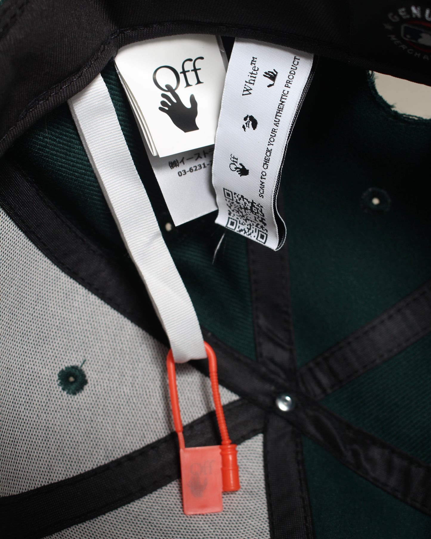 Off-White x Virgil Abloh NewEra MLB Oakland Athletics Cap