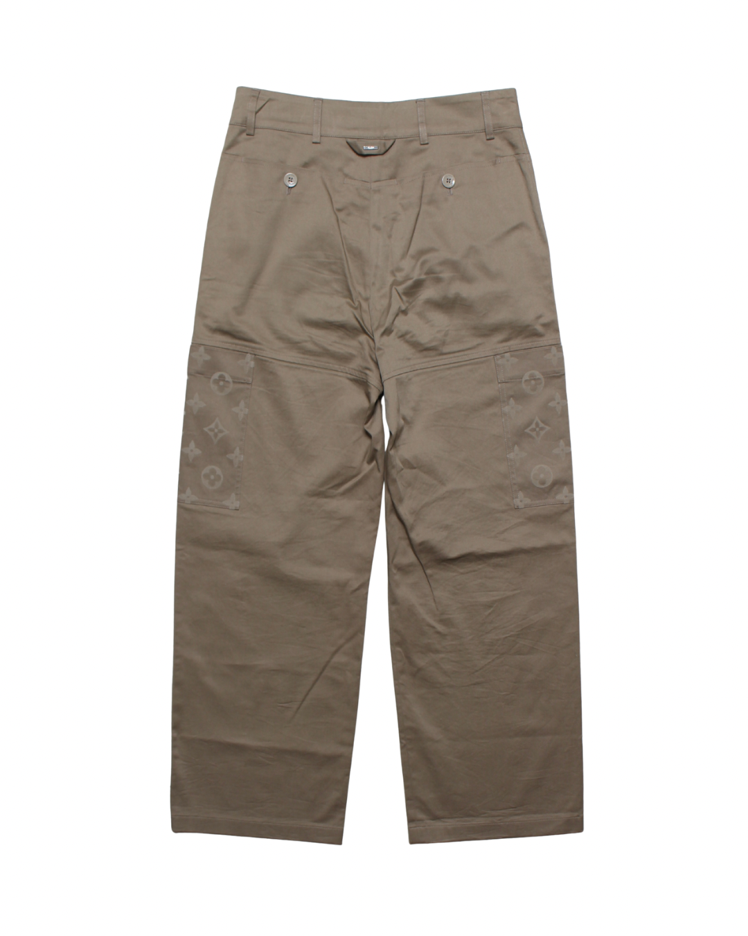 Louis Vuitton モノグラム フロックコットンワークパンツ 44