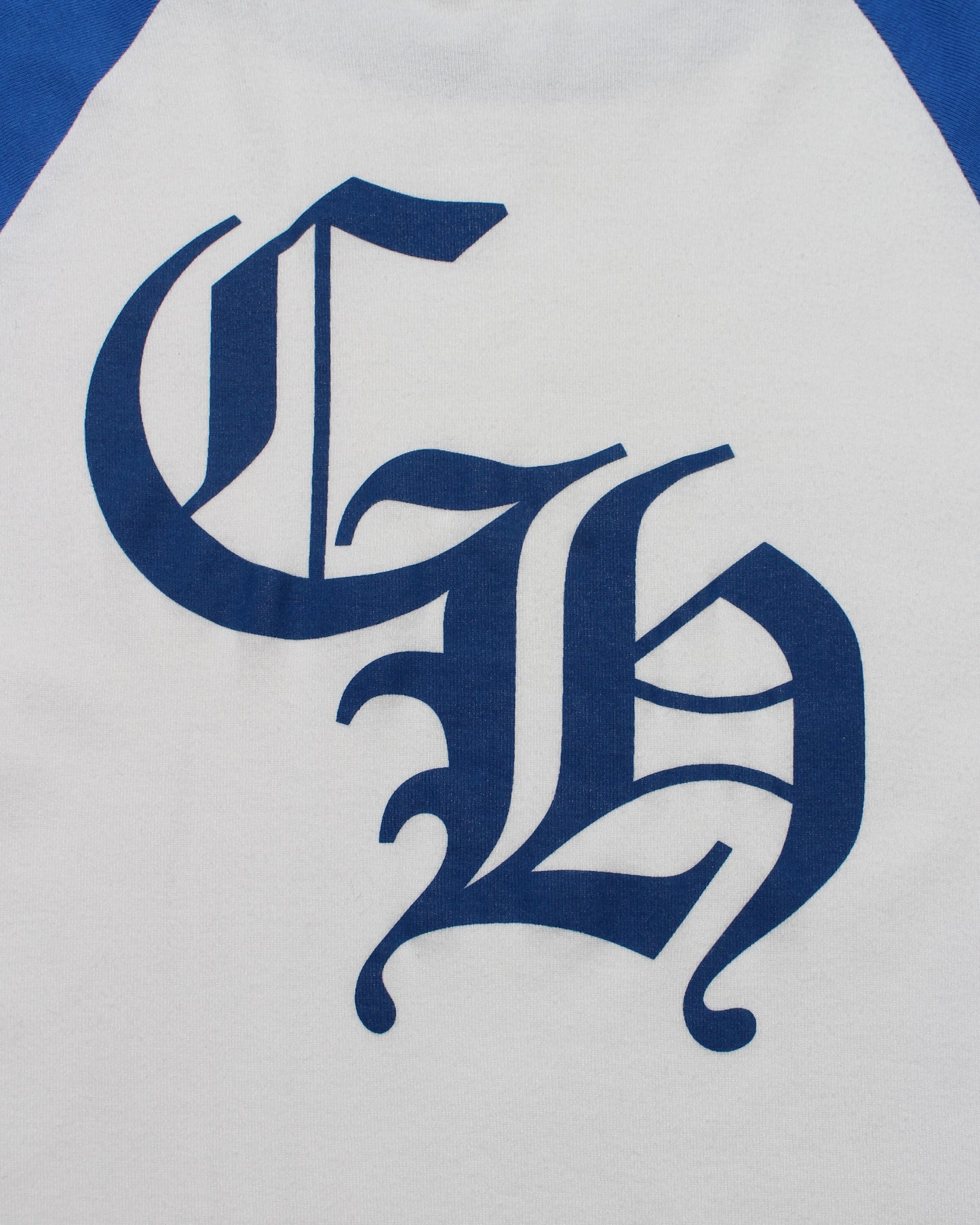 Chrome Hearts Logo Print Horseshoe Raglan Long Sleeve Tee M