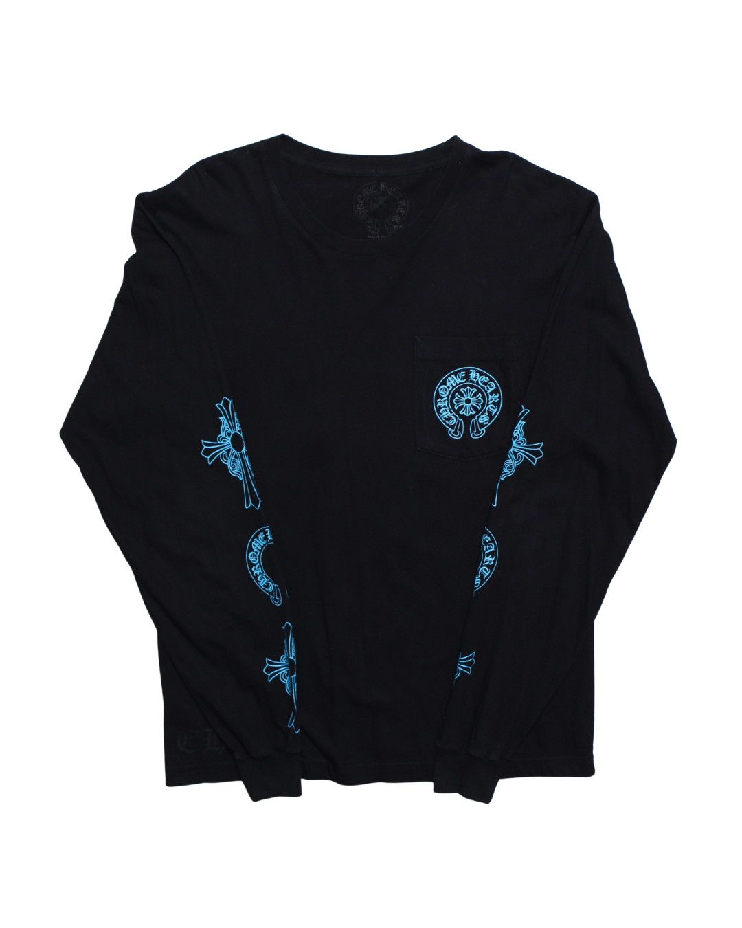 Chrome Hearts triple cross logo tee M