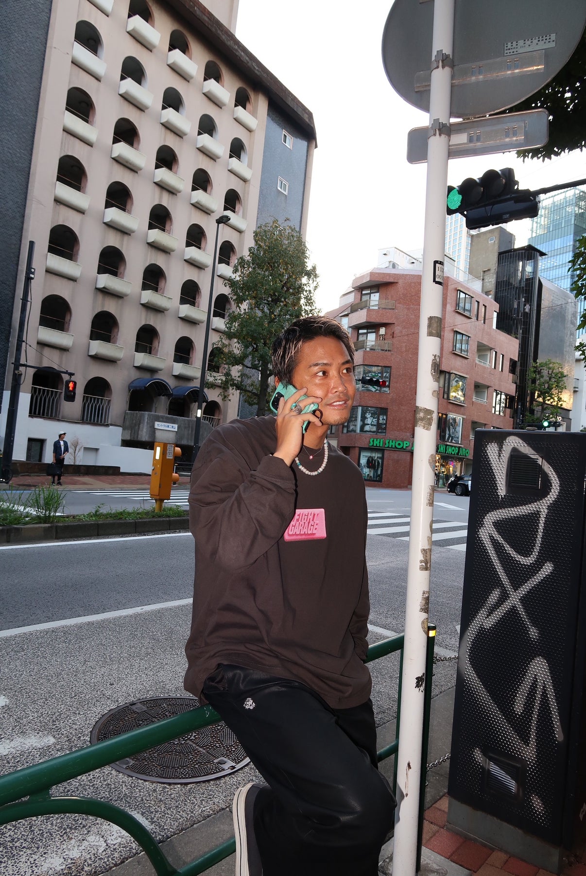 Fight Garage long sleeve tee 【受注生産】11/8(土)12:00~11/9(日)23:59