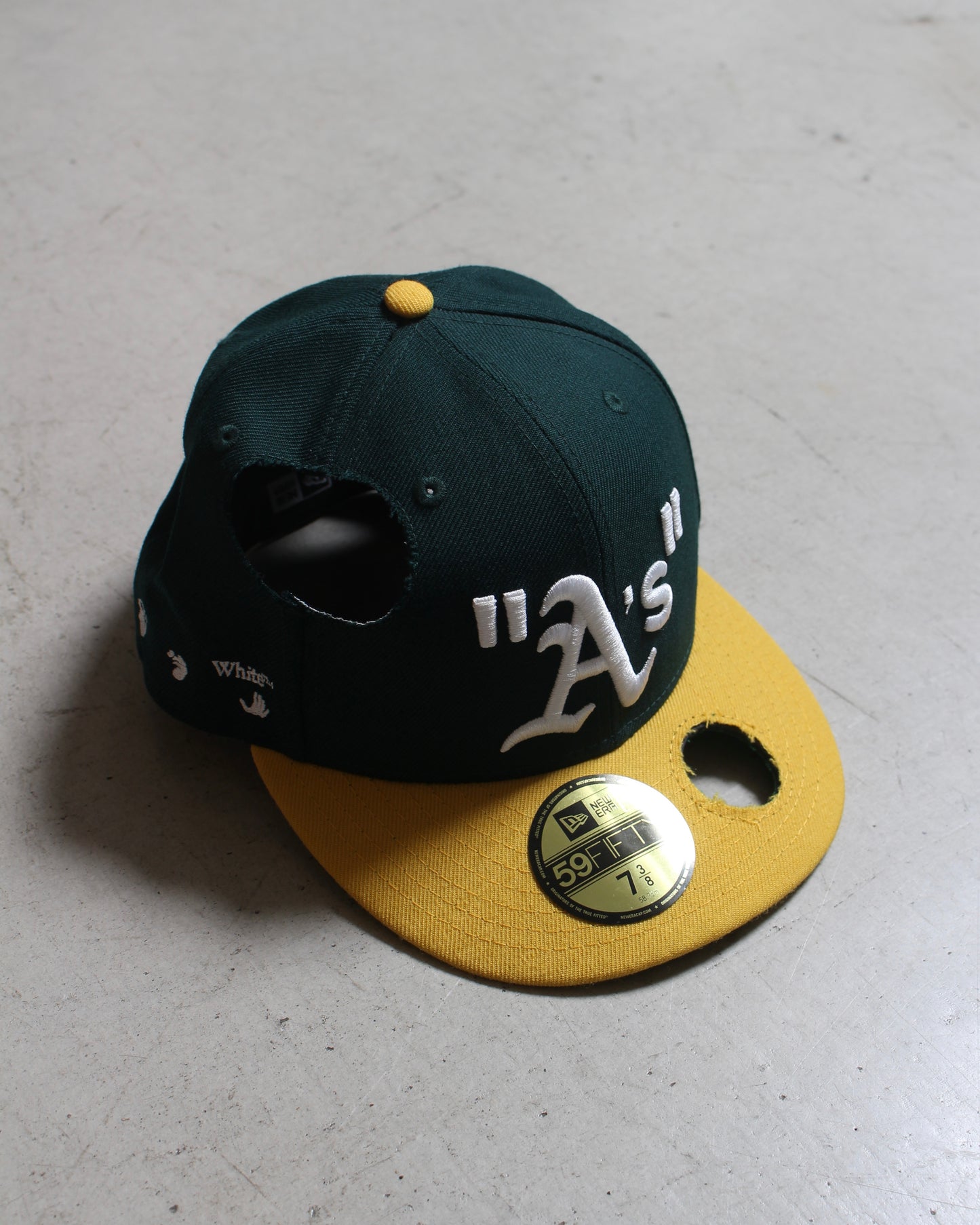 Off-White x Virgil Abloh NewEra MLB Oakland Athletics Cap