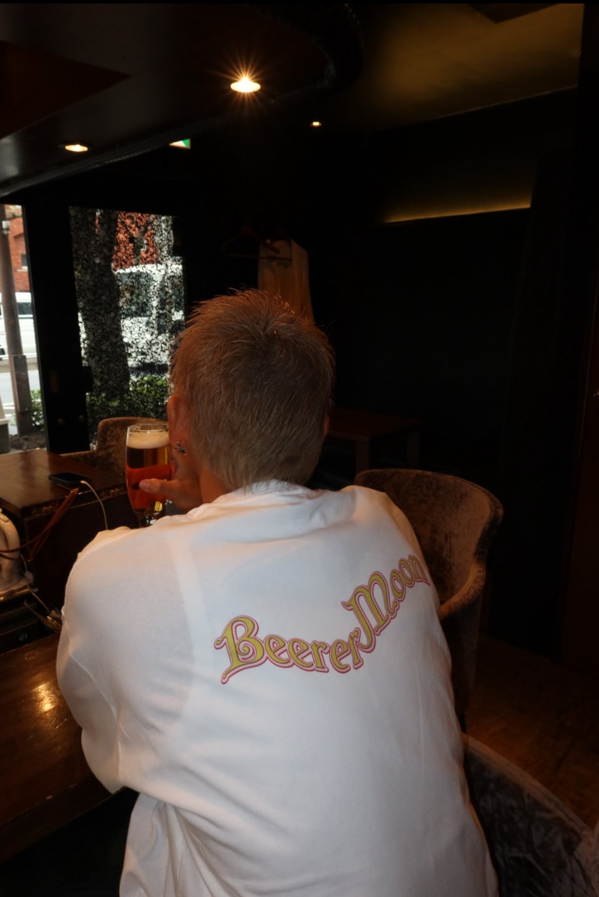 Beerer Moon long sleeve tee  【受注生産】11/8(土)12:00~11/9(日)23:59