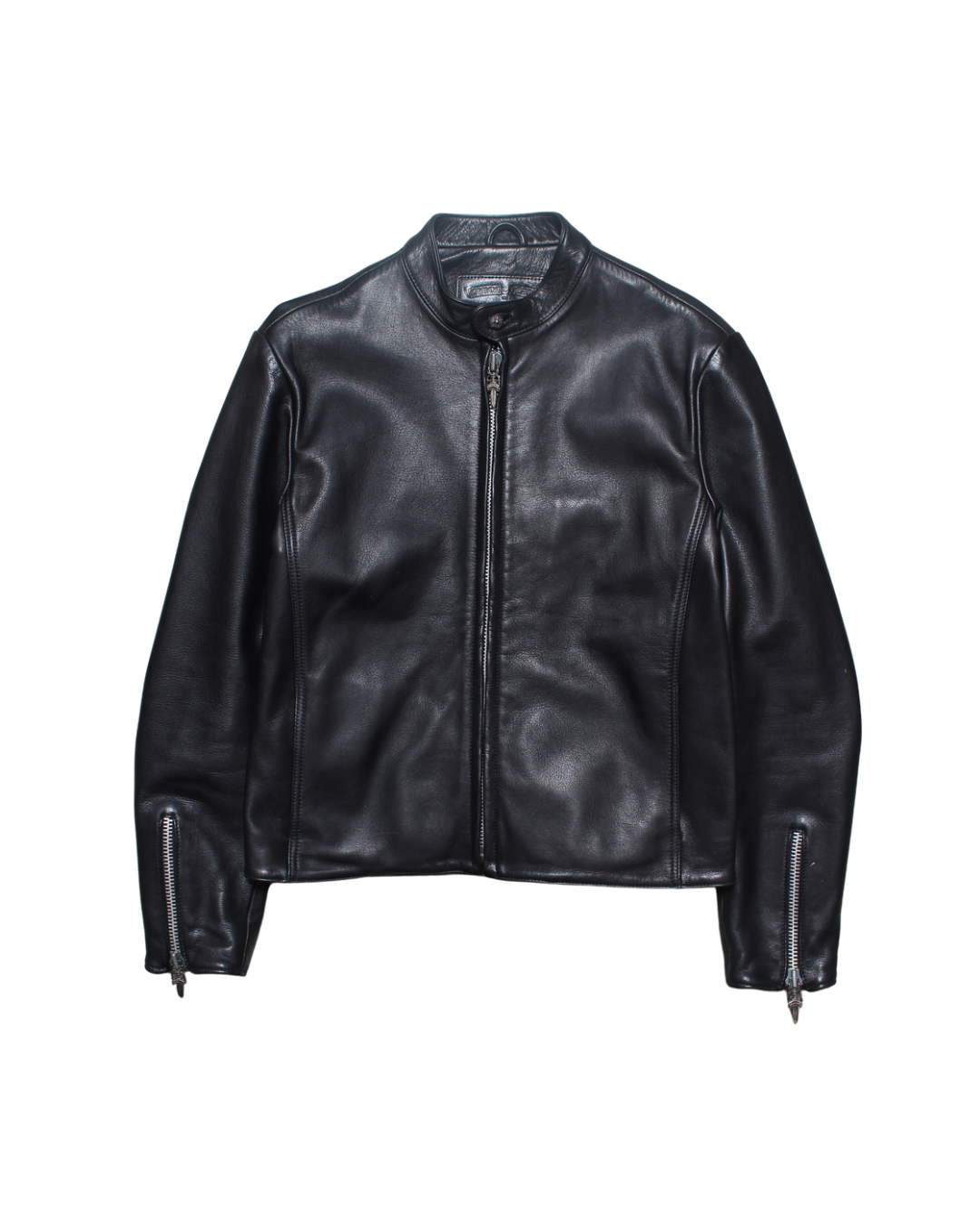 Chrome Hearts ダガージップ カウレザー シングル ライダースジャケット XS