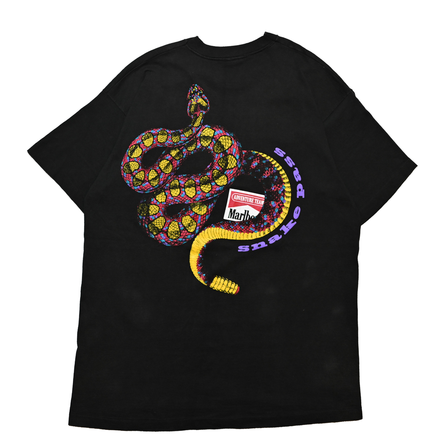 Marlboro SNAKE PASS POCKET TEE CUT TAG XL (b_035)