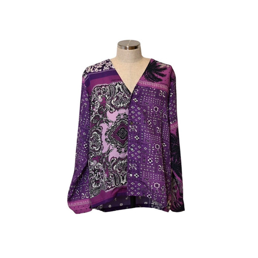 Needles Shirt - Purple Shirt - Size M